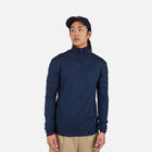 Rossignol Men's Stripe Half-Zip Knit Sweater Dark Navy