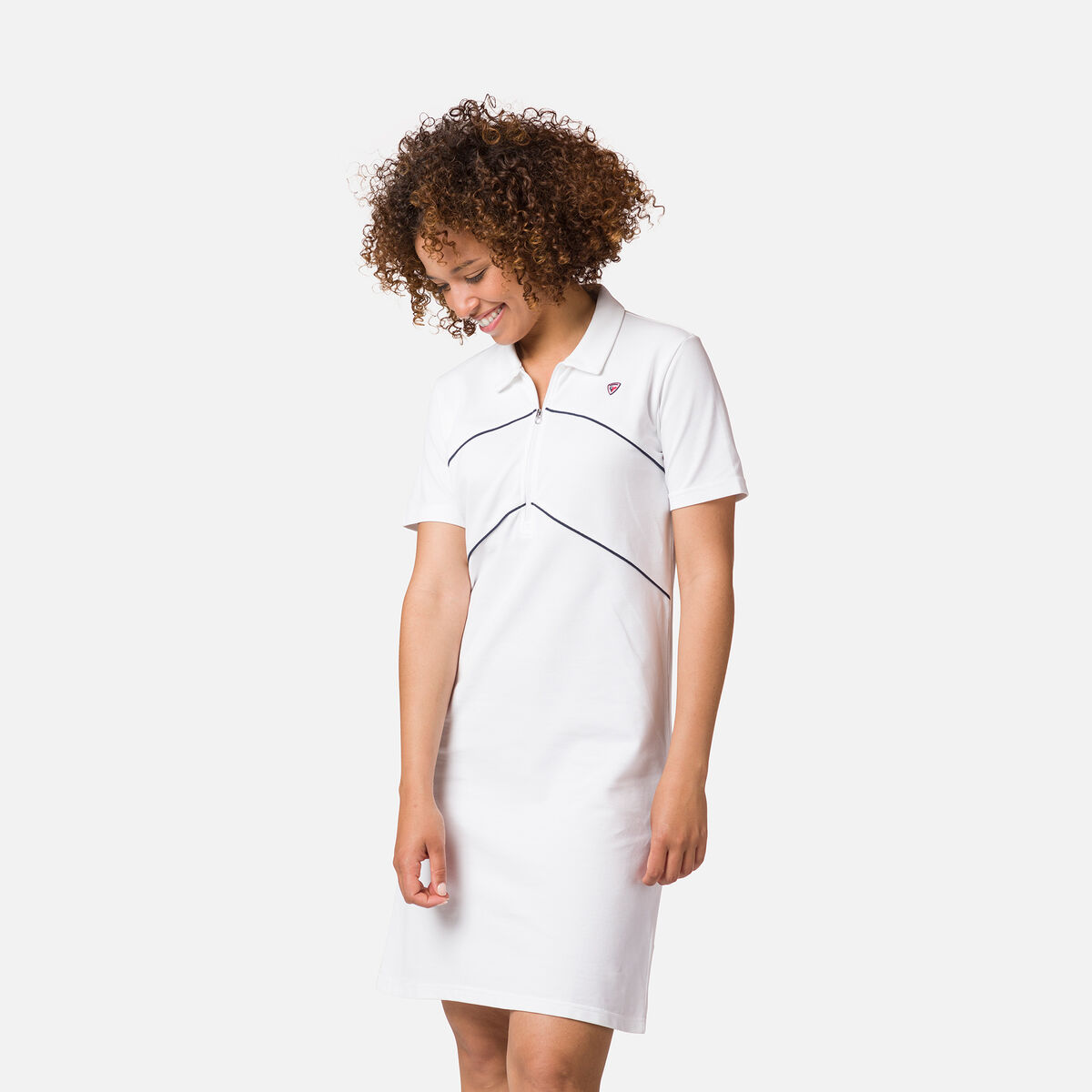 Rossignol Women's polo dress relaxed White