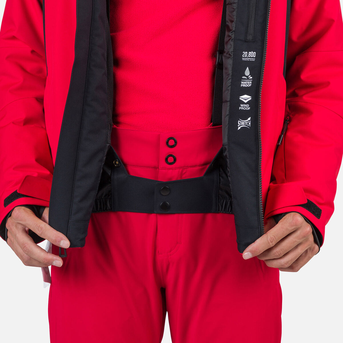 Rossignol Men's Velika Ski Jacket red