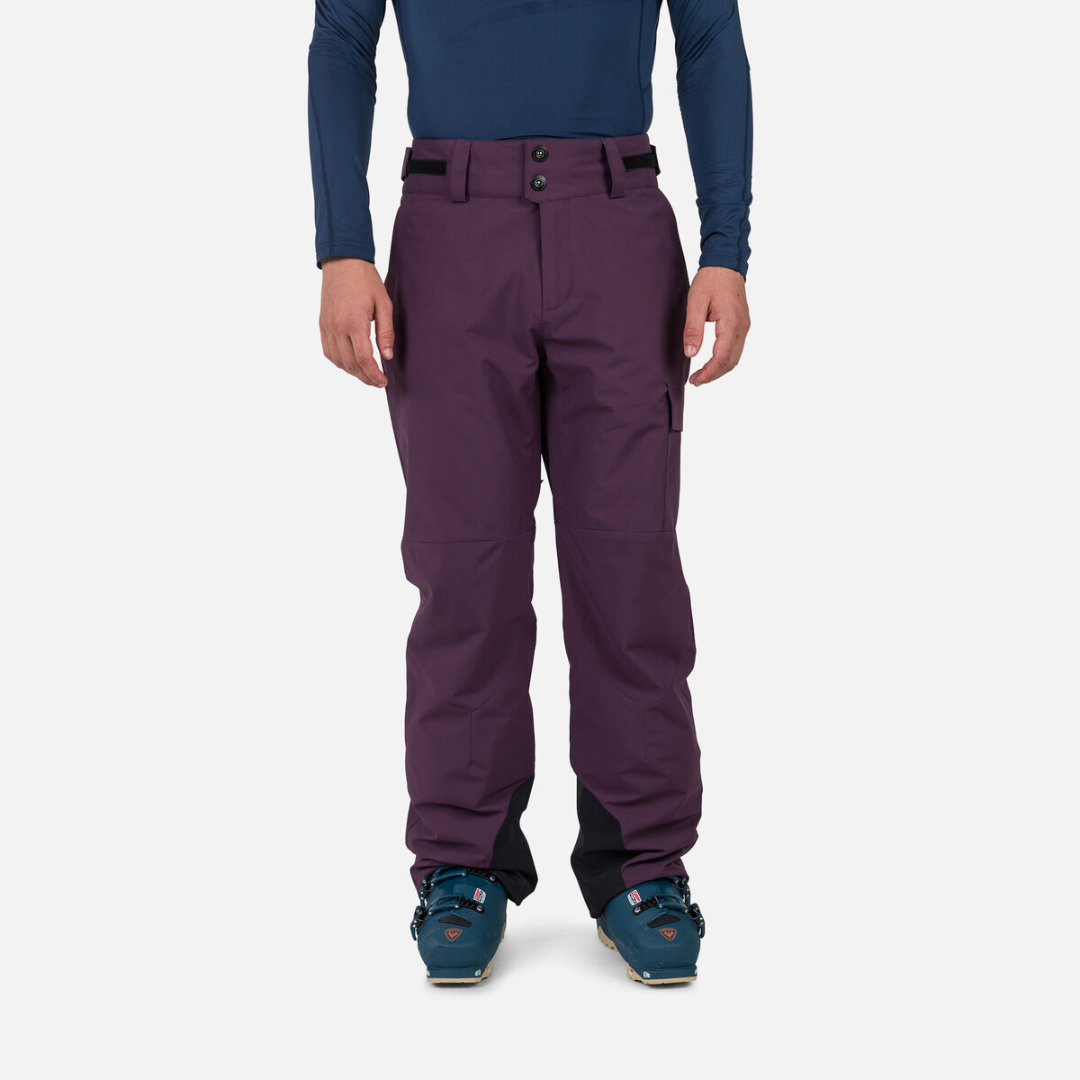 Rossignol Pantalones de esquí Relax para hombre Pink/Purple