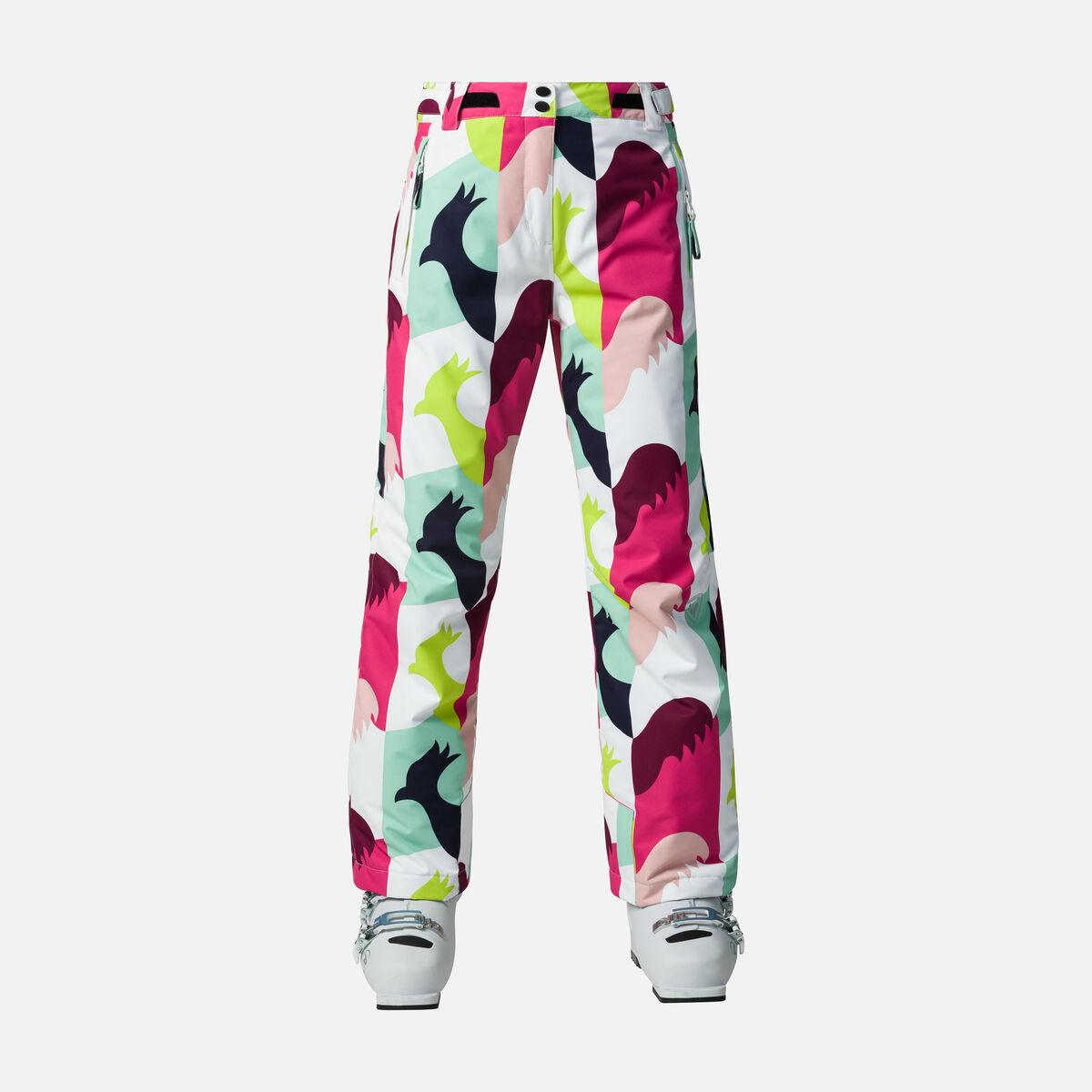 Rossignol Girls' Ski Print Ski Pants Multicolor