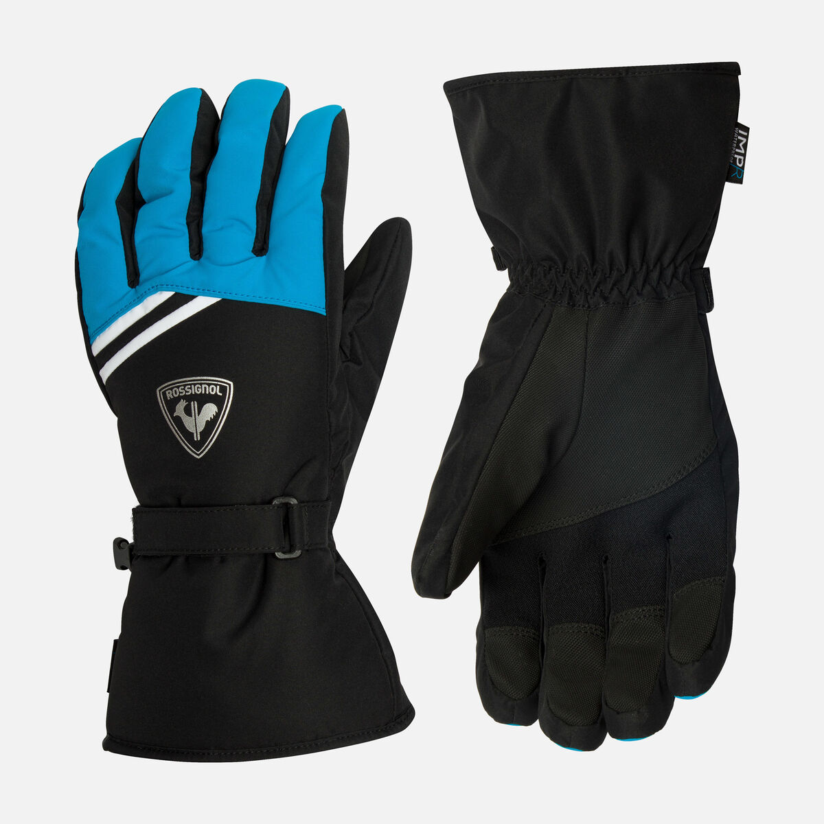 Rossignol Men's Action Waterproof Ski Gloves Blue