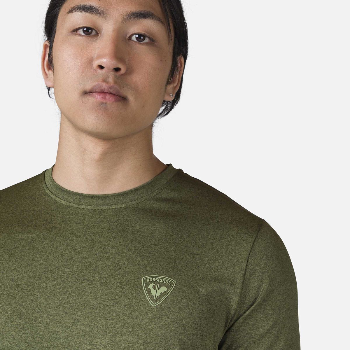 Rossignol Camiseta Slub Active para hombre green