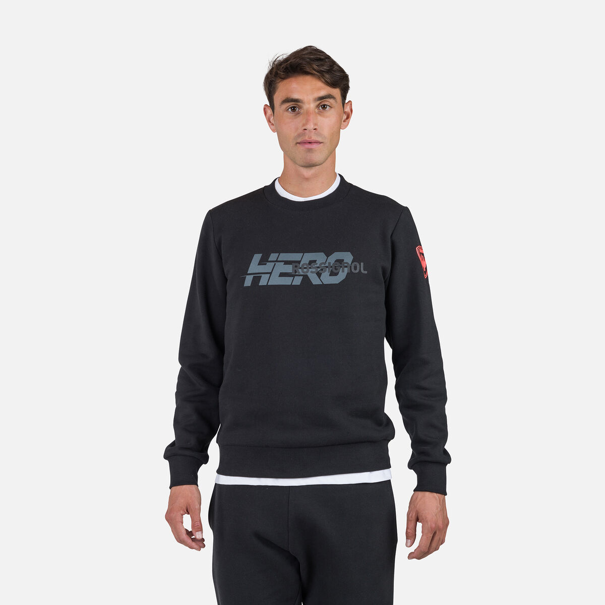 Rossignol Sudadera hombre de cuello redondo Hero Black