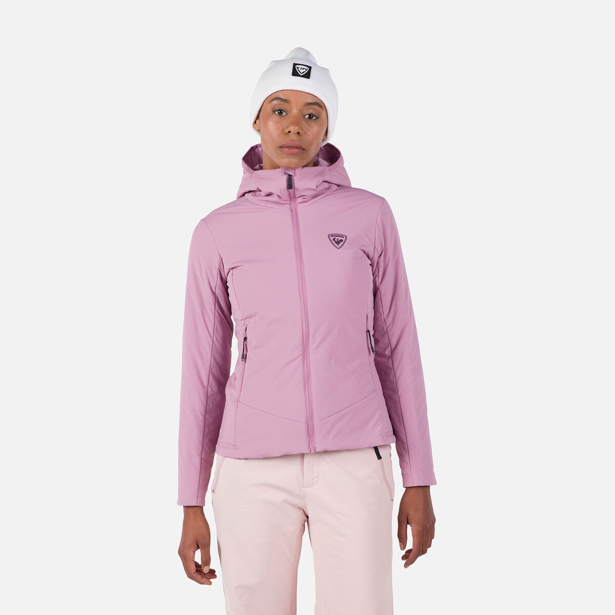 Rossignol Women's Opside Hooded Jacket Pink/Purple