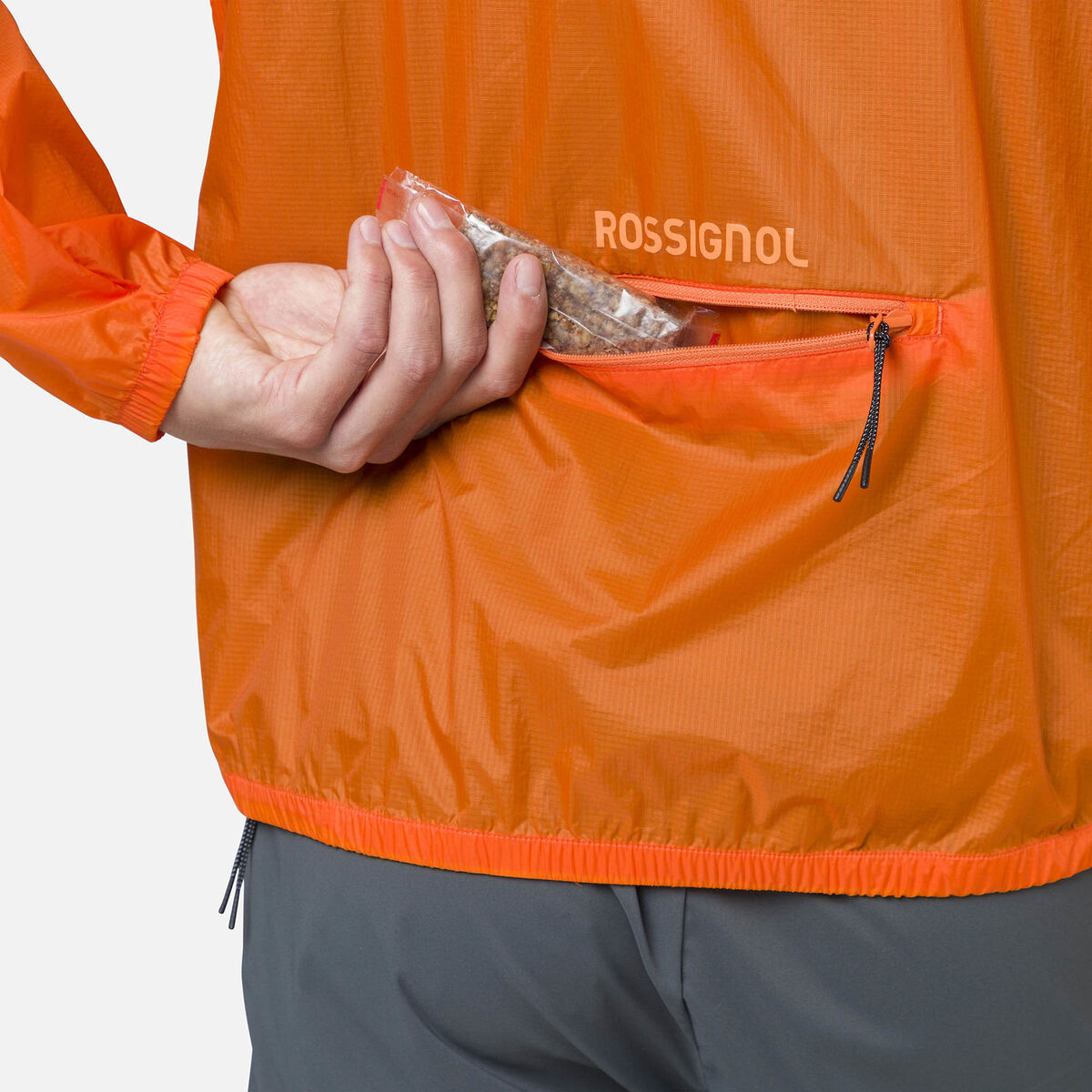 Rossignol Men's Ultralight Packable Jacket orange
