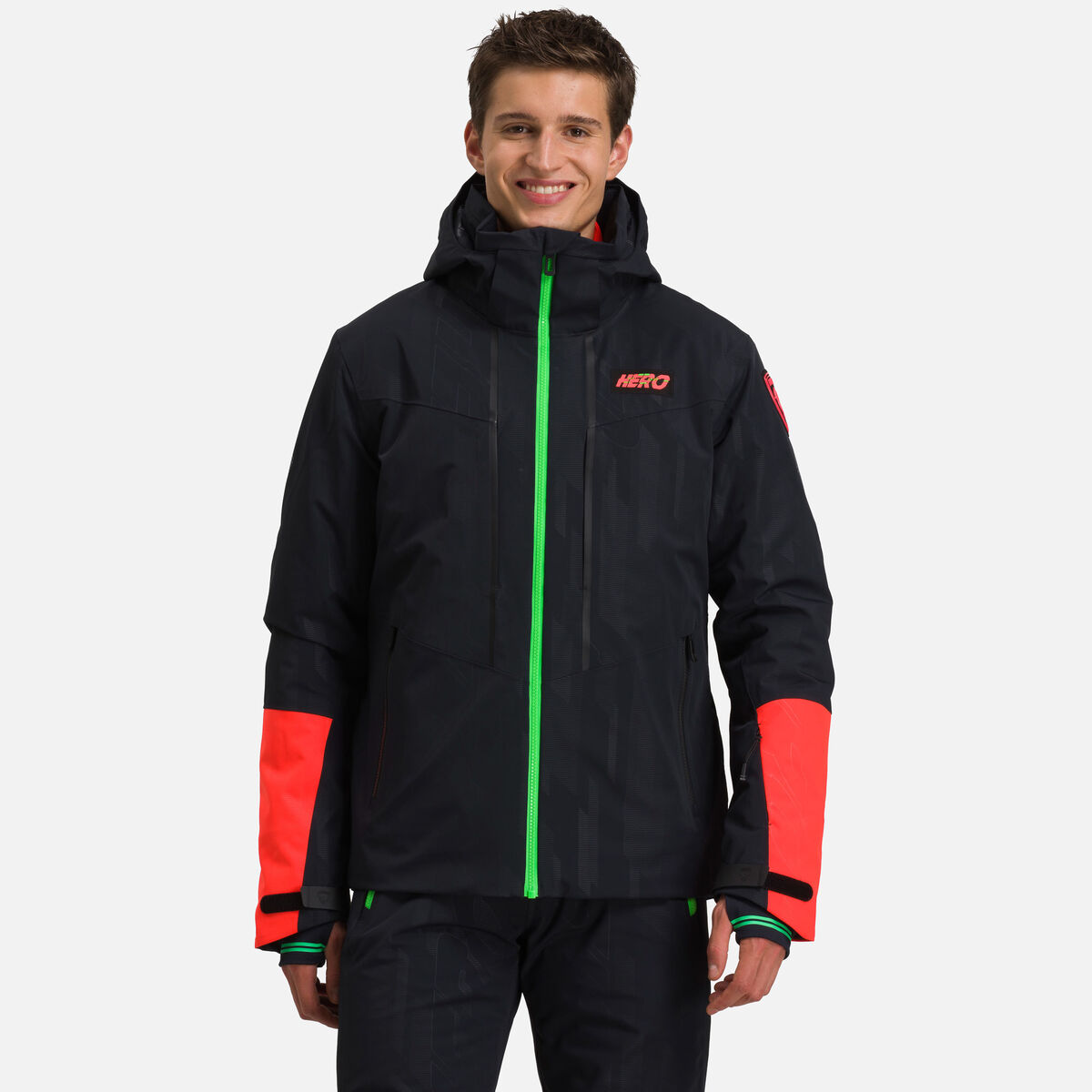Rossignol Men's Hero Aile Ski Jacket Black