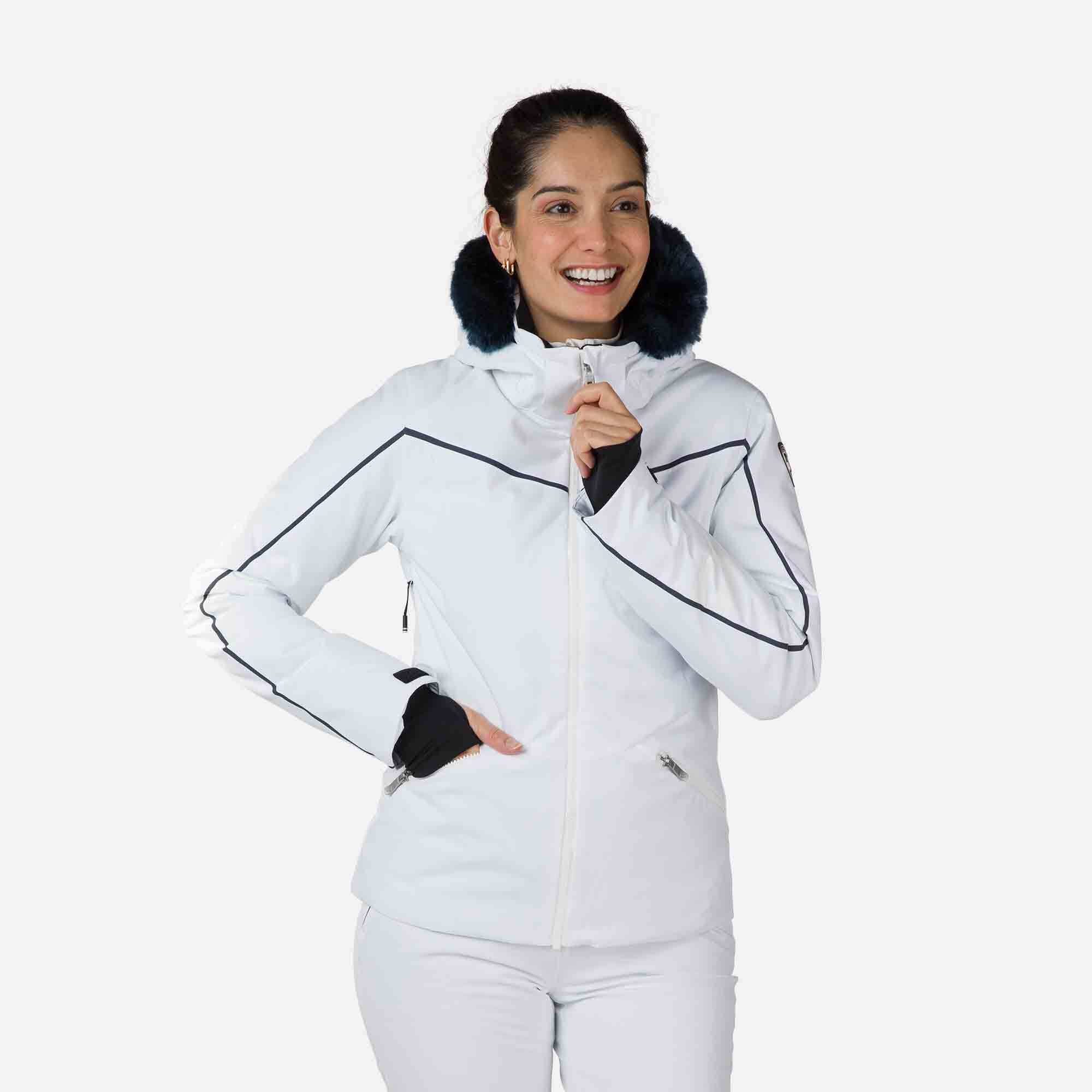 Buy Mast & Harbour Women White Solid Lightweight Bomber Jacket - Jackets  for Women 5616240 | Myntra