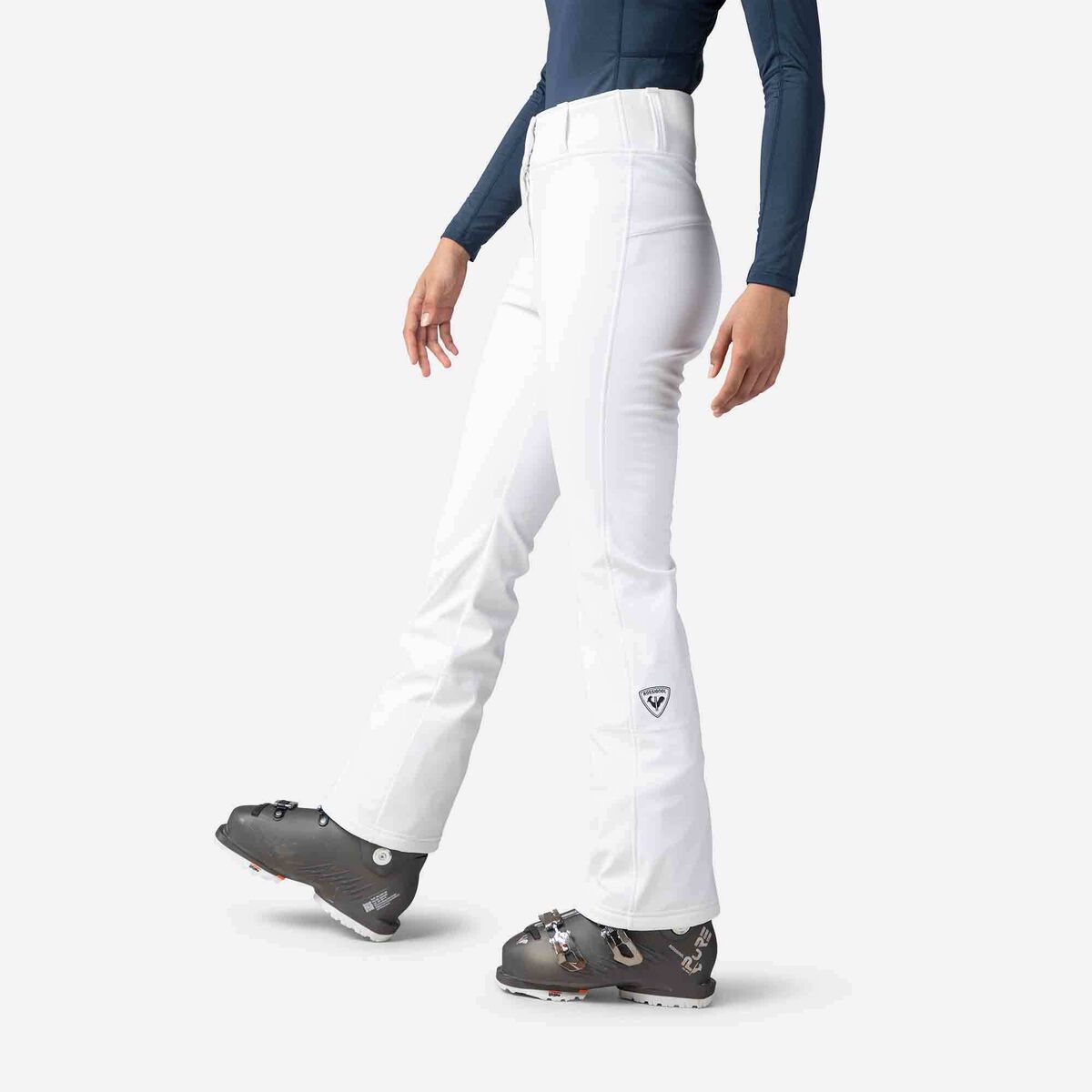 Sportalm Kitzbühel, 9828003540 softshell ski pants women optical white