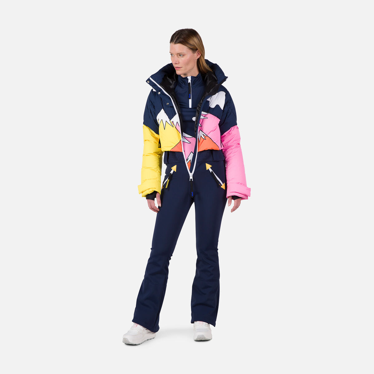 Rossignol Maglia donna con mezza zip JCC Booster 