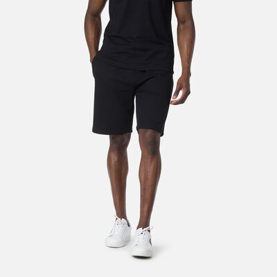 Rossignol Pantalón corto de algodón logo para hombre black