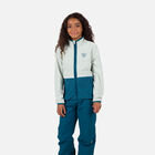 Rossignol Juniors' Strawpile Full-Zip Fleece Steam