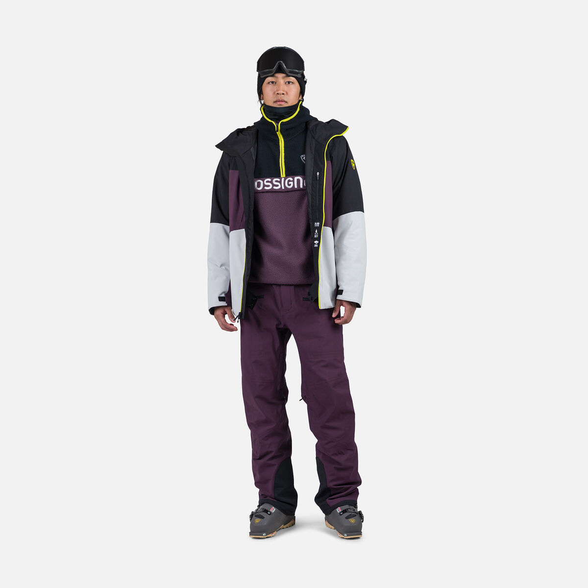 Rossignol Men's Evader Ski Pants Pink/Purple