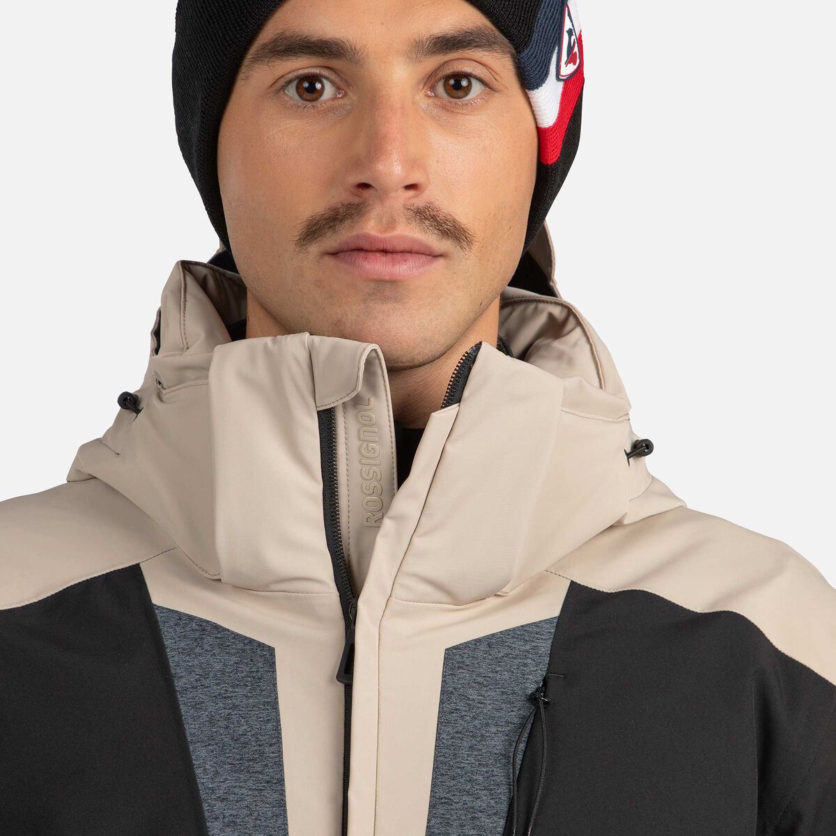 Rossignol Men's Summit Stripe Ski Jacket grey