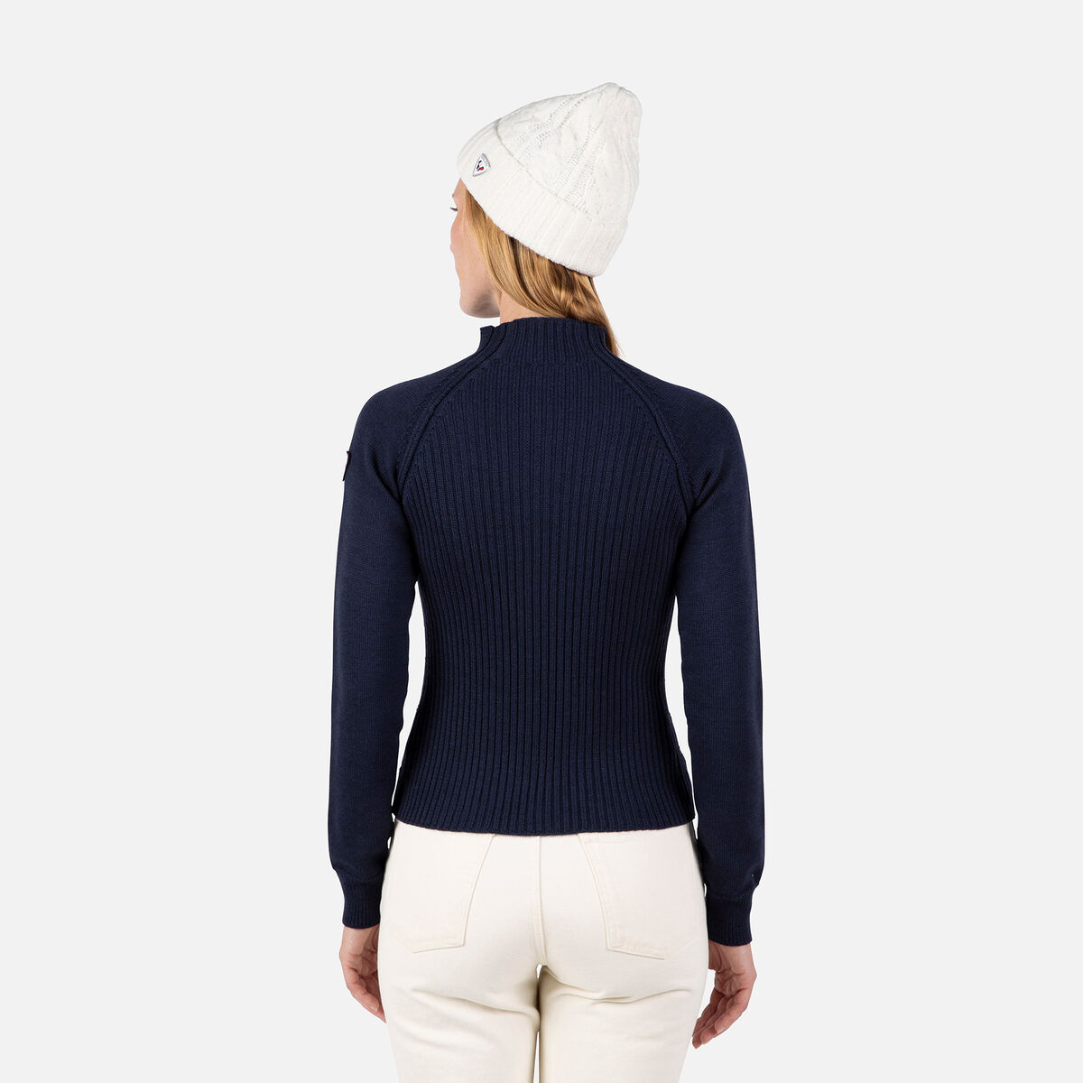 Rossignol Damenpullover mit Rundhalsausschnitt Diretta Blue