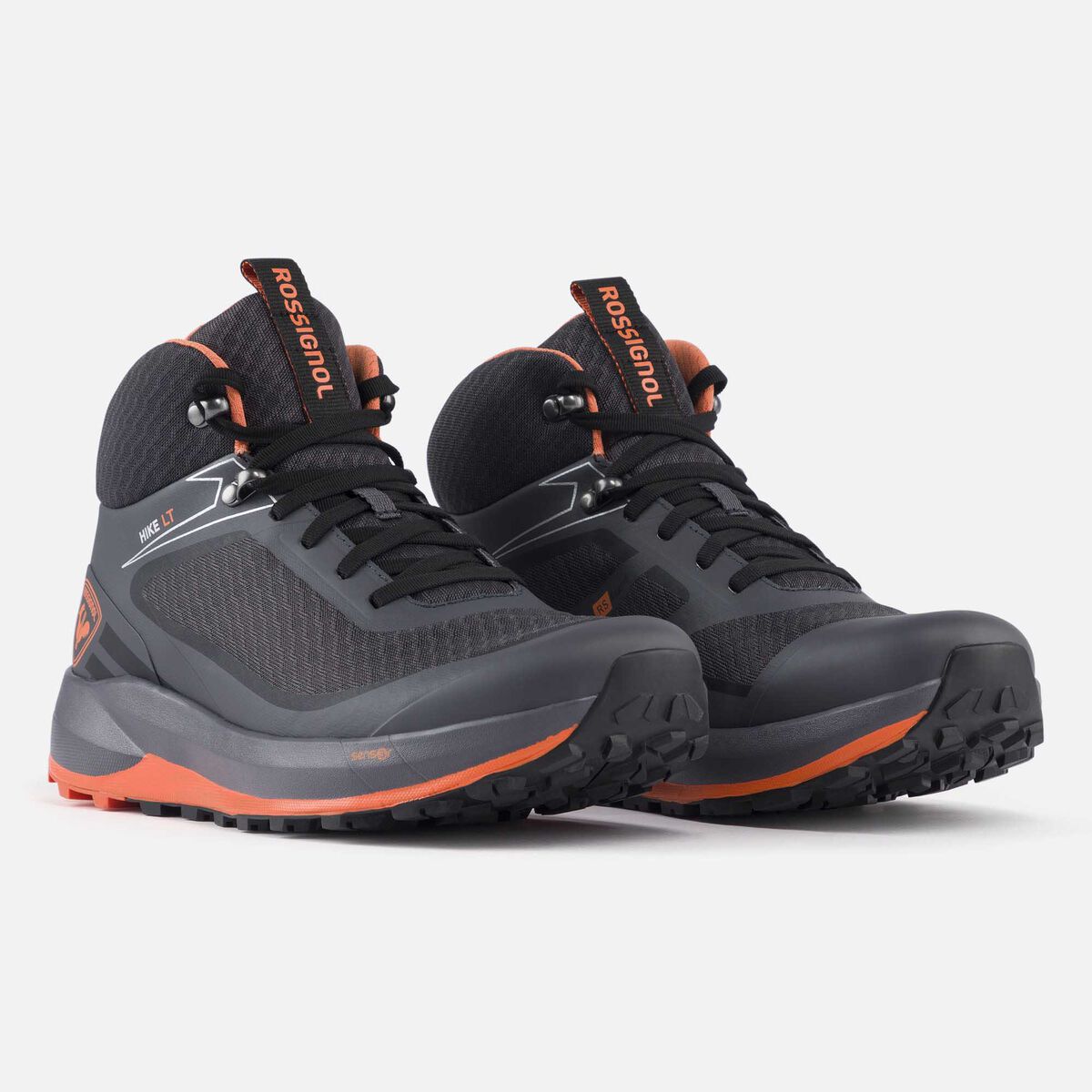 Rossignol Men's dark grey lightweight hiking shoes grey