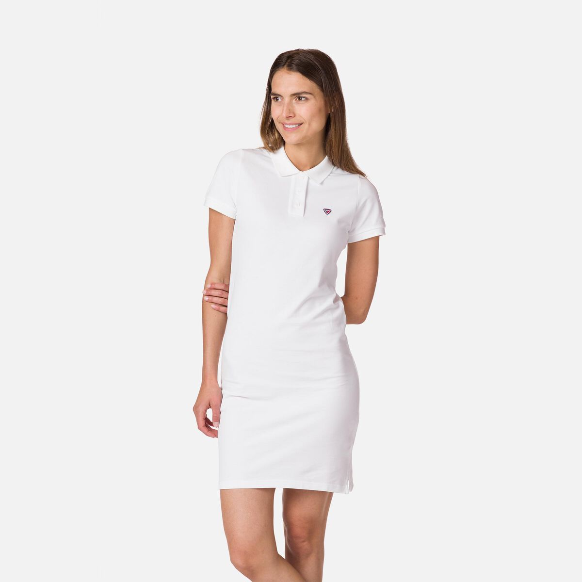 Rossignol Women's polo dress White