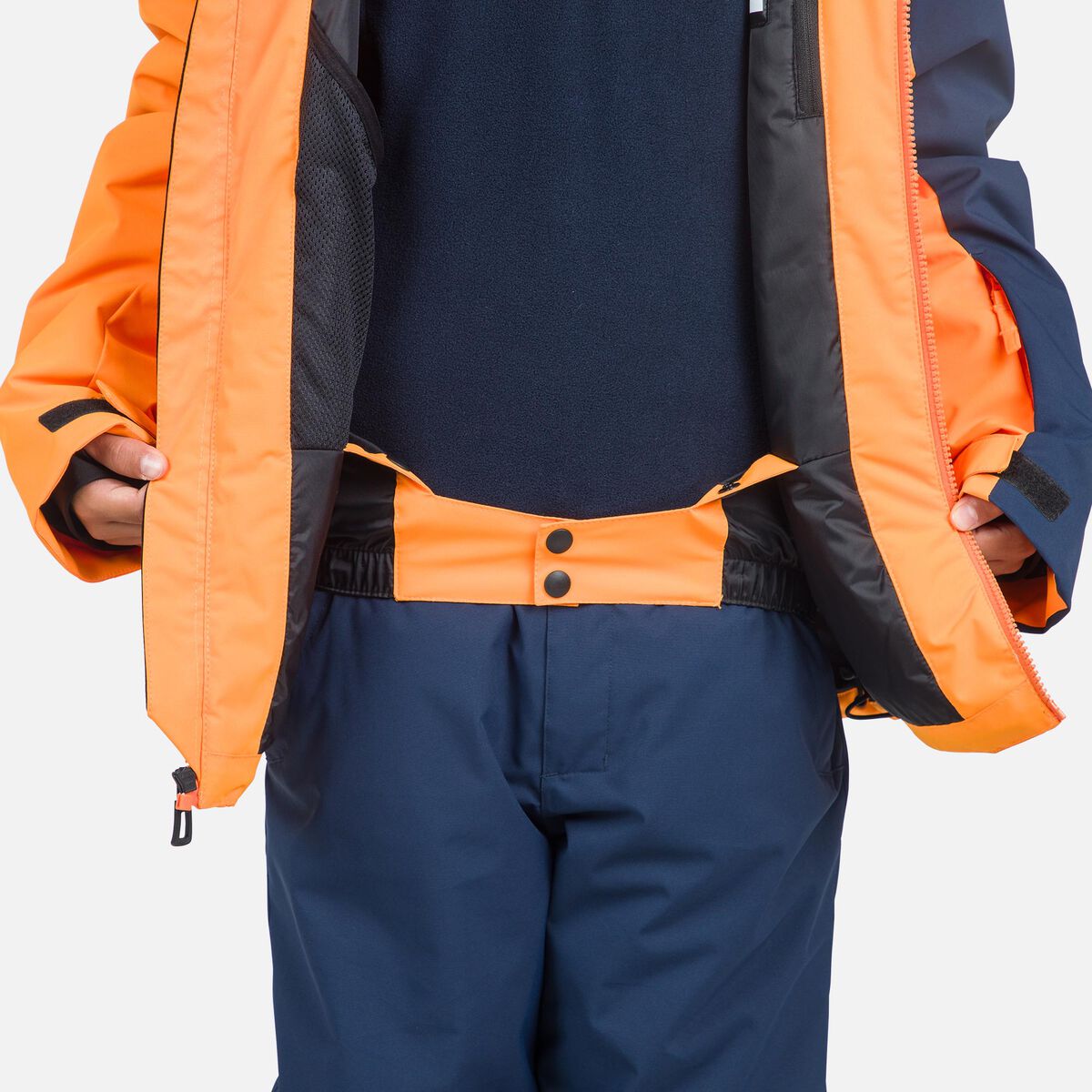 Rossignol Juniors' Bicolor Ski Jacket orange
