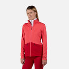 Rossignol Chaqueta polar mujer con cremallera integral Blackside Tea Rose