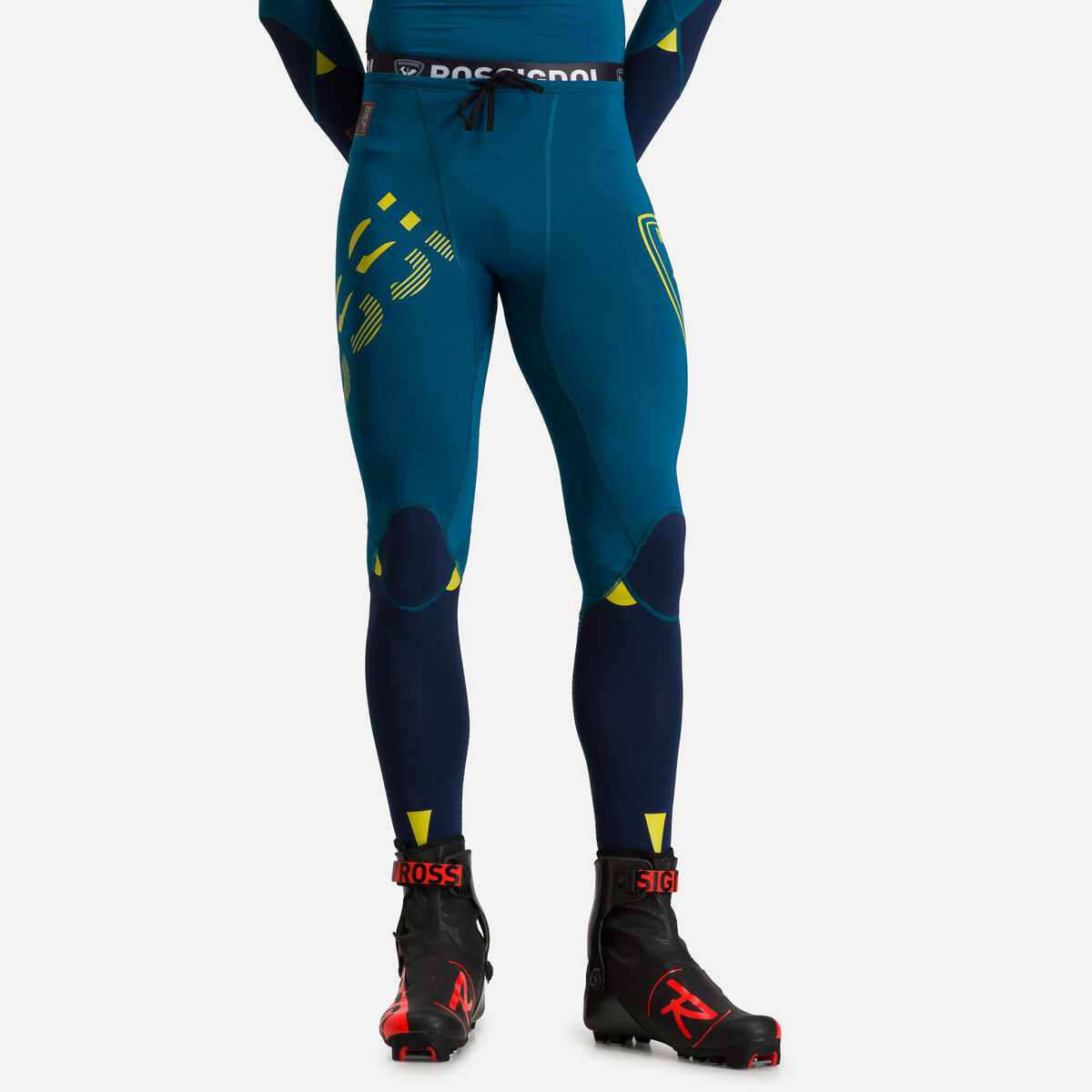 Rossignol INFINI COMPRESSION RACE TIGHTS kompresní kalhoty na běžky RLIMU03  734 