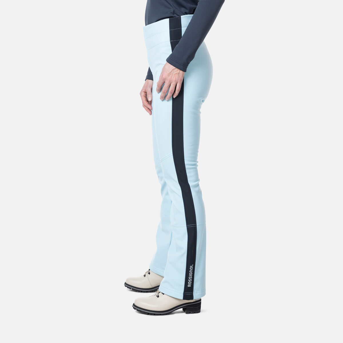 Rossignol Pantalones de esquí Resort Softshell para mujer Blue