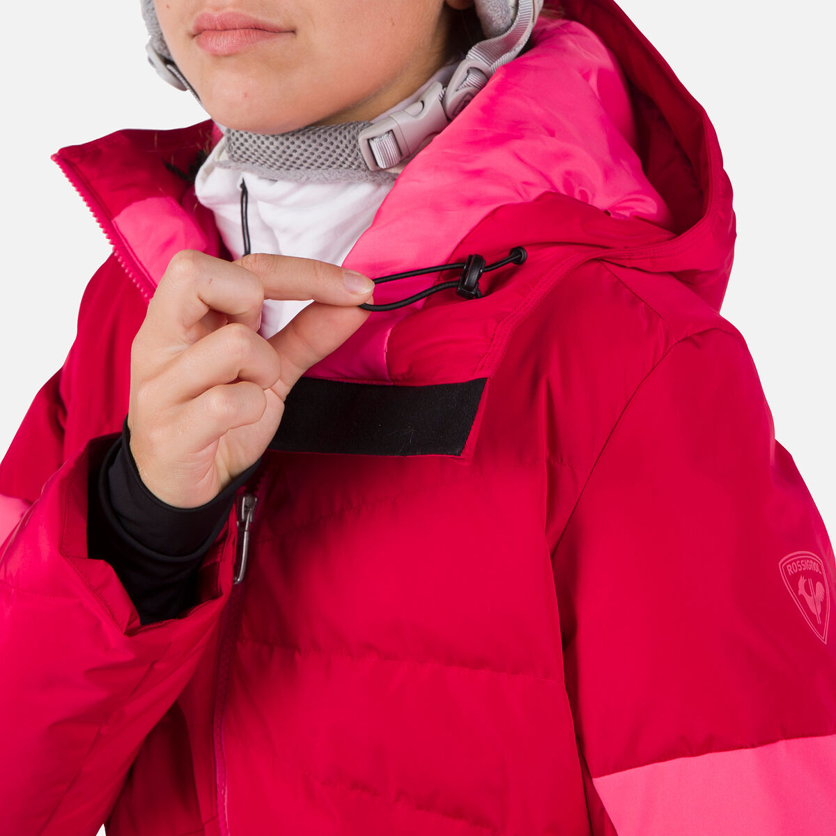 Rossignol Gesteppte Damenskijacke Wispile red