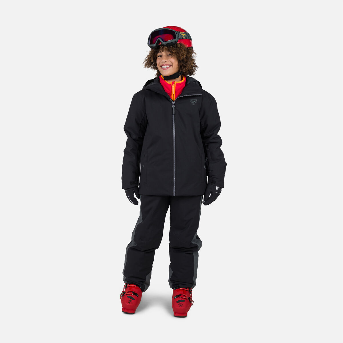 Rossignol Juniors' Strawpile Ski Jacket Black