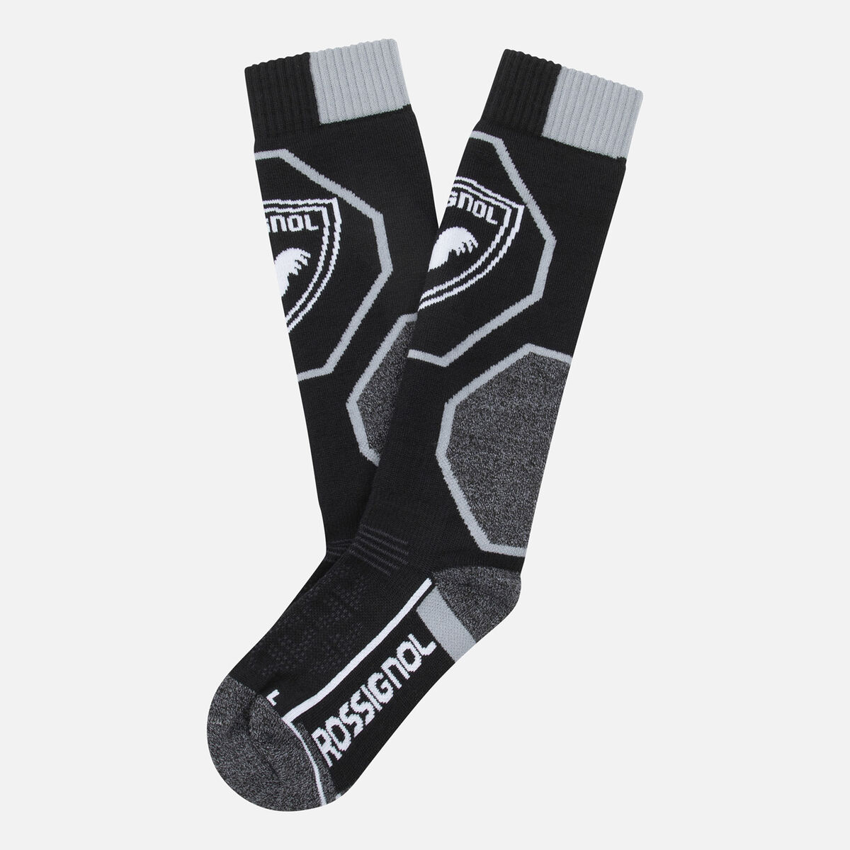 Rossignol Juniors' Speed Comfort Ski Socks Black