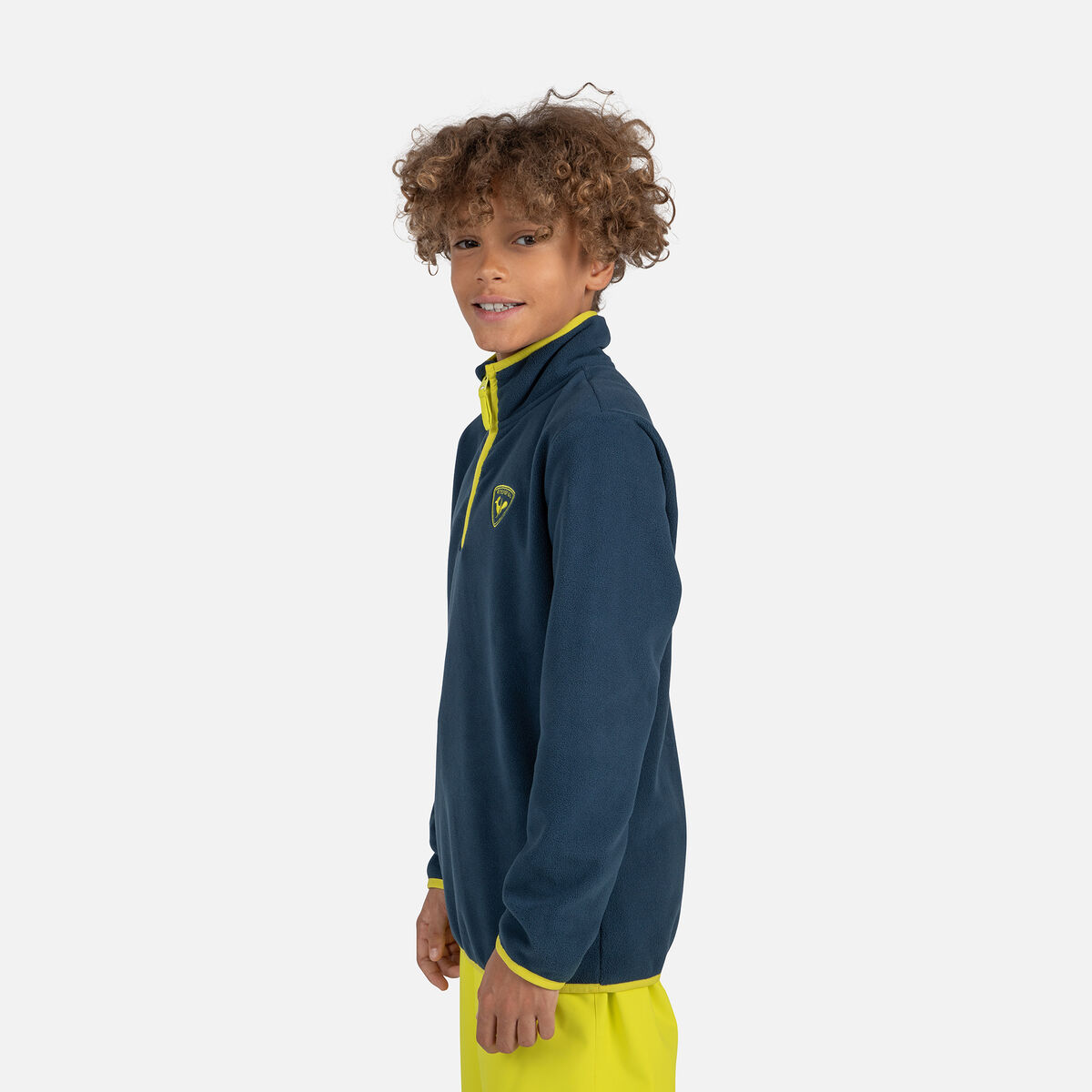 Rossignol Polaire à demi-zip enfant Strawpile blue