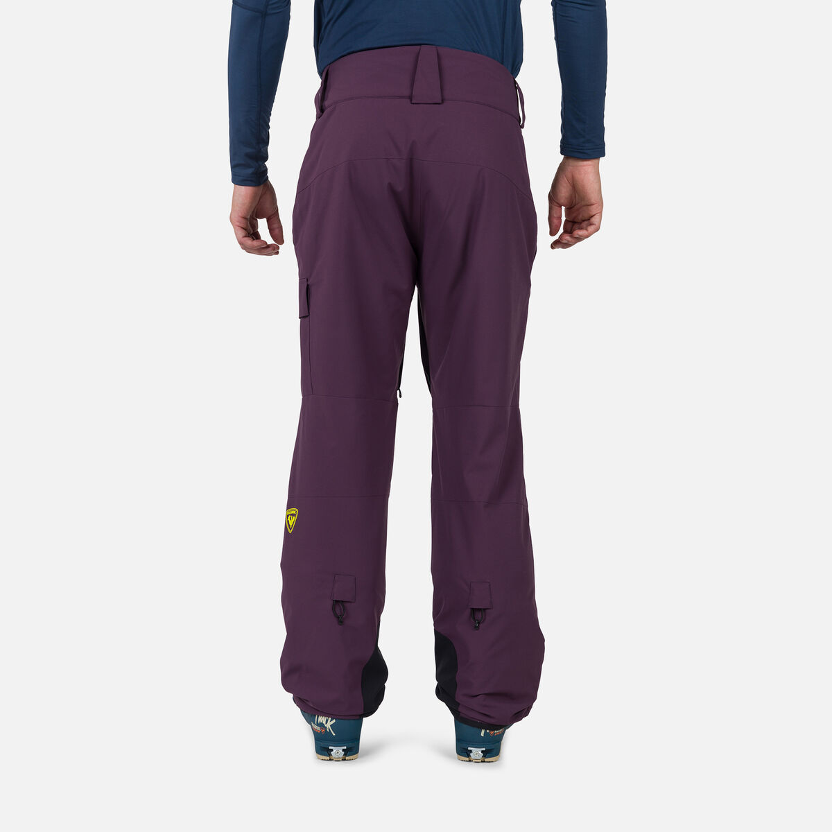 Rossignol Pantalones de esquí Relax para hombre Pink/Purple