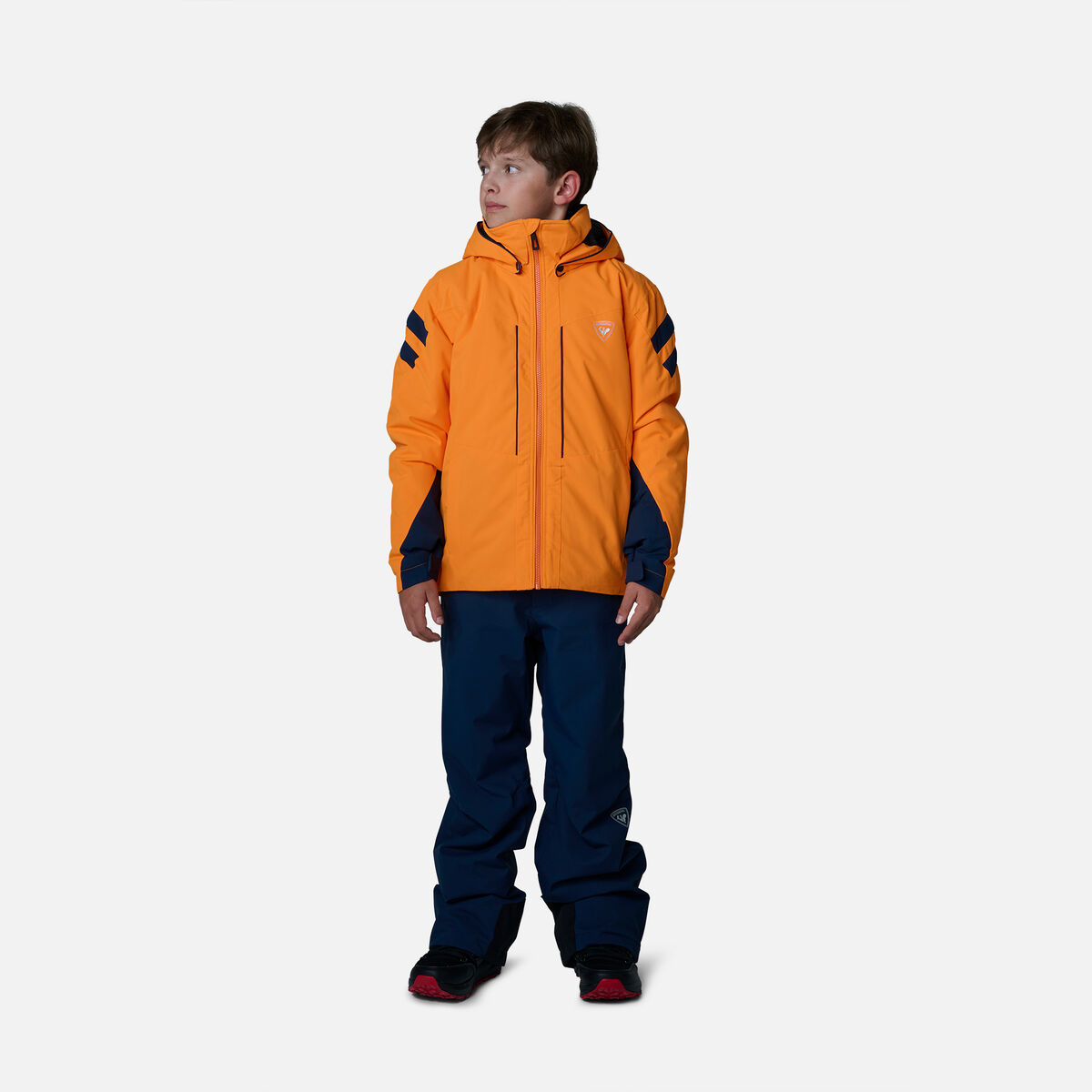 Rossignol Boys' Ski Jacket Orange
