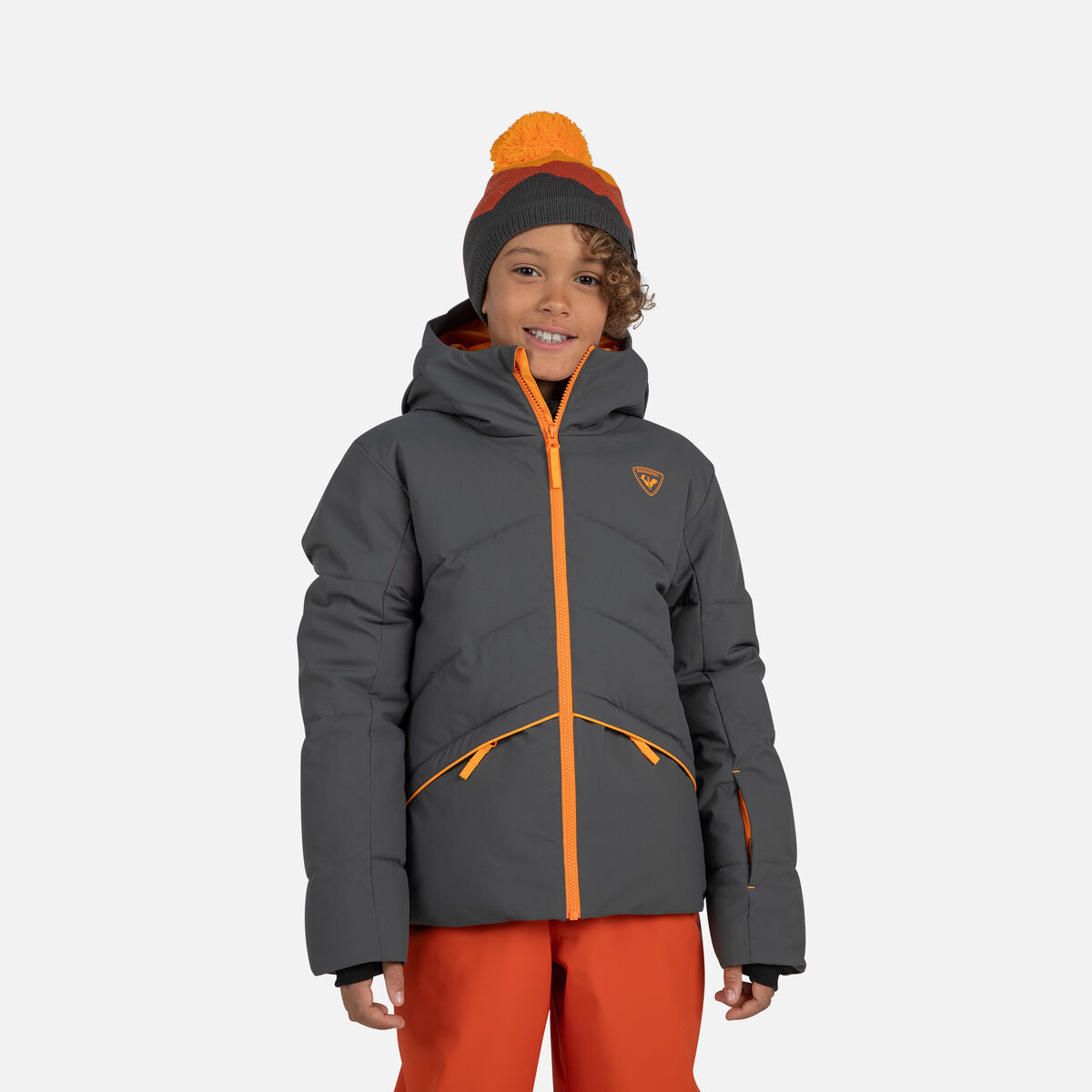 Rossignol Boys' Siz Ski Jacket Grey