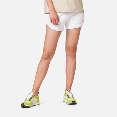 Rossignol Pantalones cortos cómodos de algodón para mujer white
