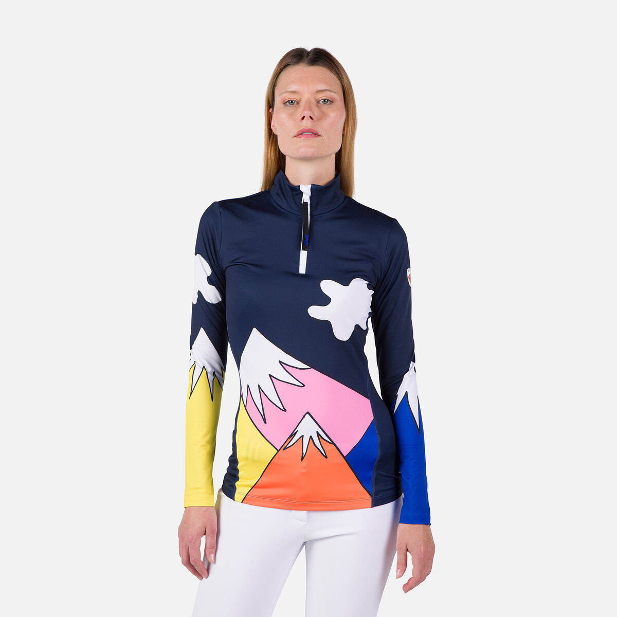 Rossignol Maglia donna con mezza zip JCC Booster 