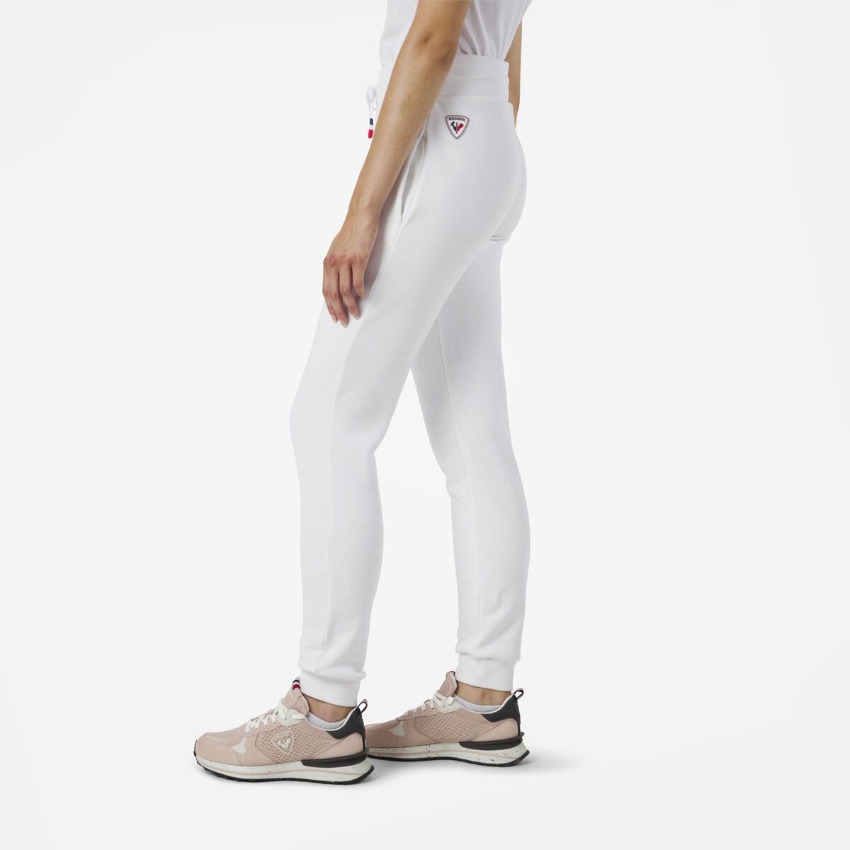 Rossignol Women's logo cotton sweatpants White