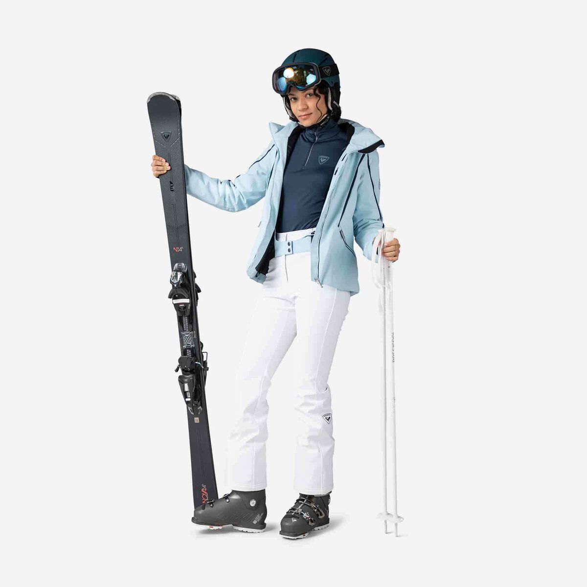 Rossignol Veste de ski Flat femme Blue