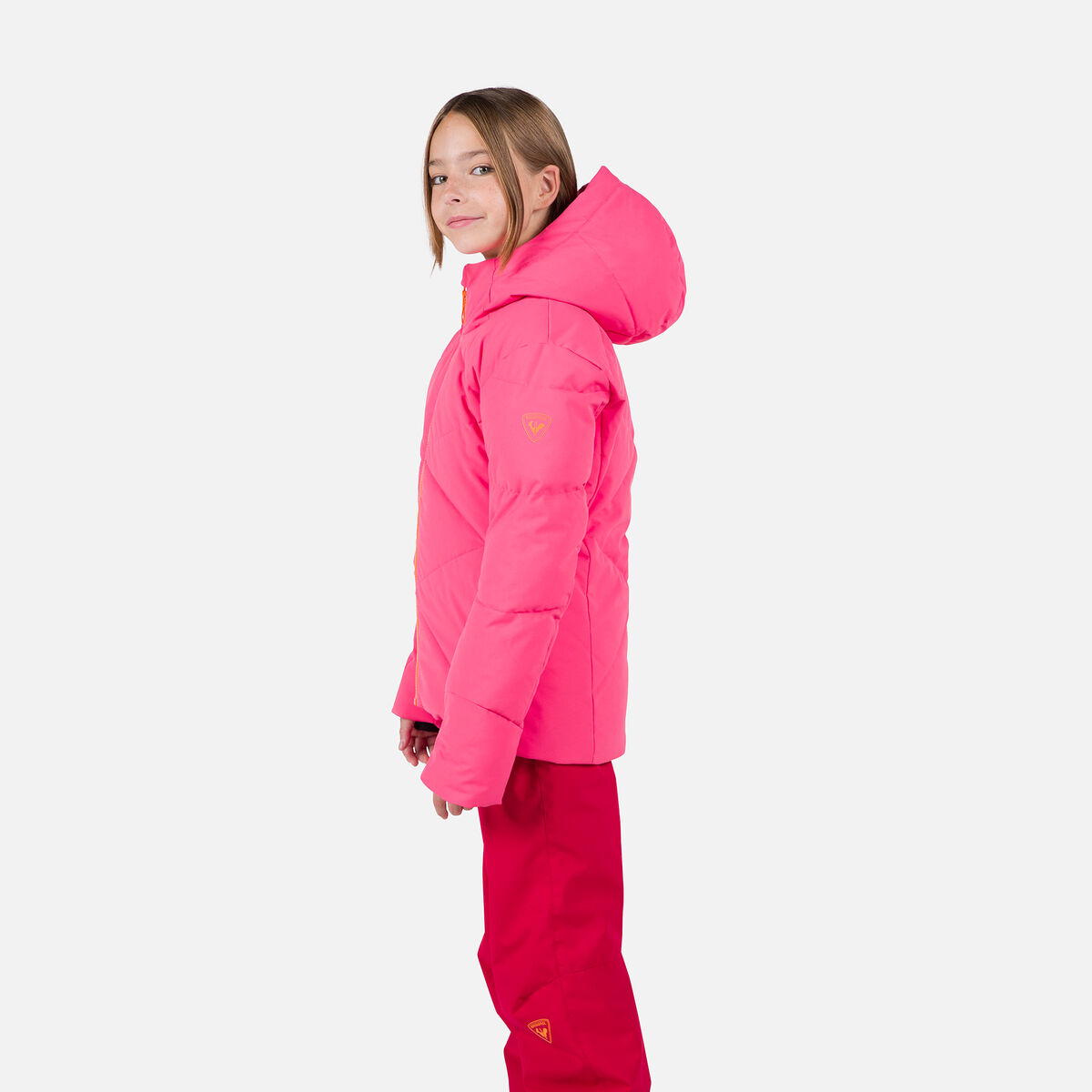 Rossignol Girls' Staci Ski Jacket Pink/Purple