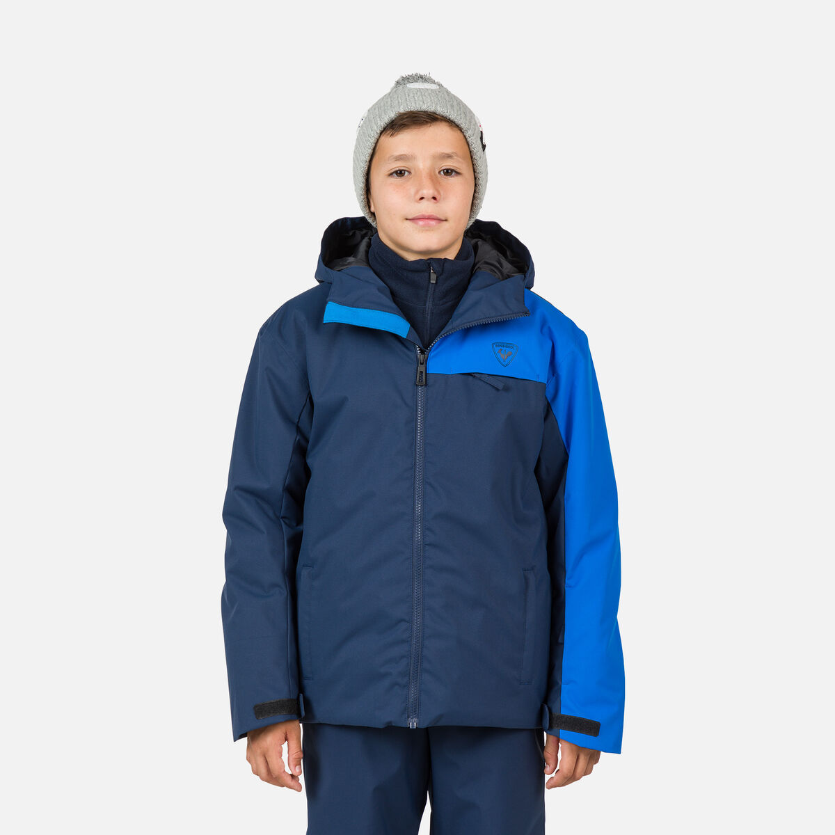 Rossignol Juniors' Bicolor Ski Jacket Blue