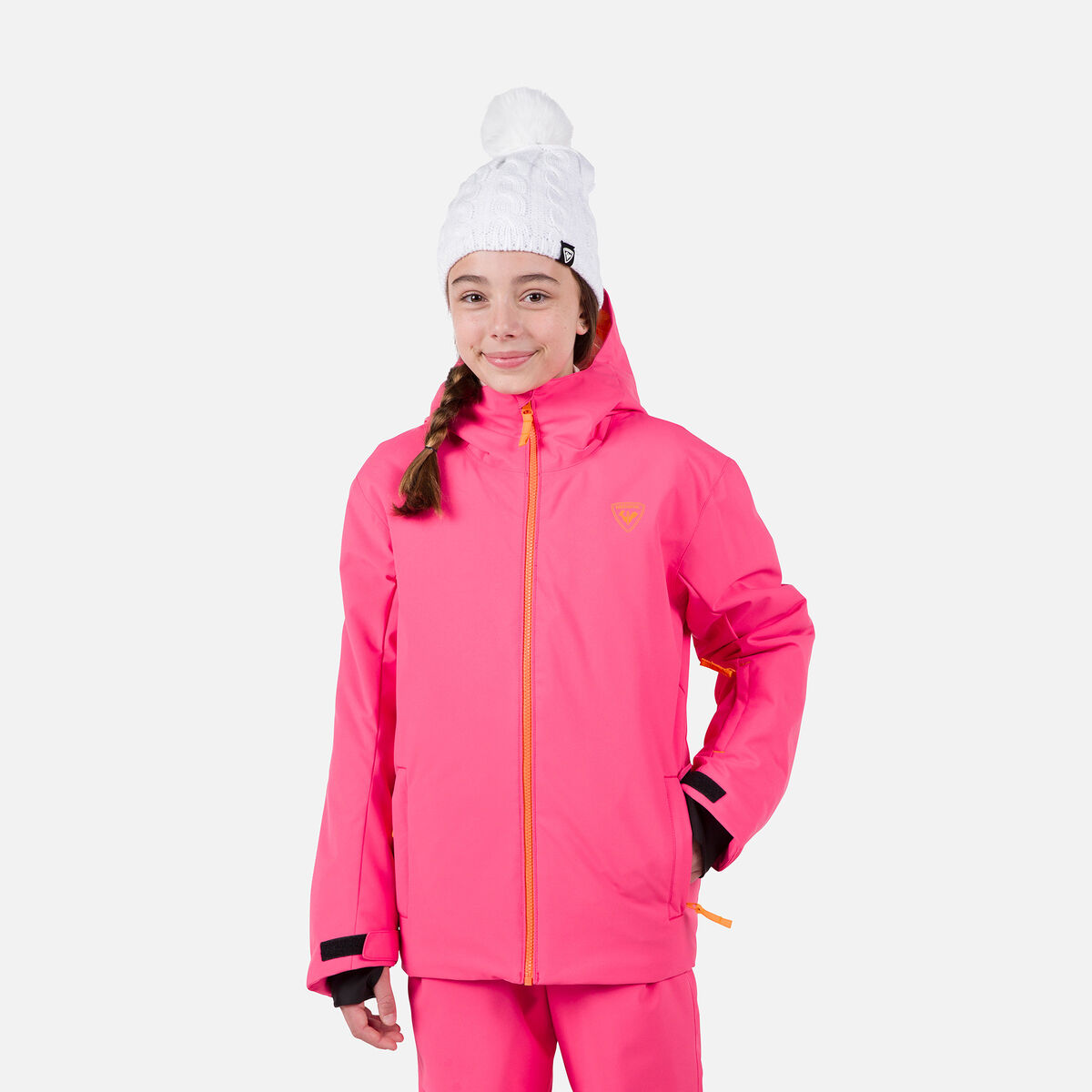 Rossignol Veste de ski enfant Strawpile Pink/Purple