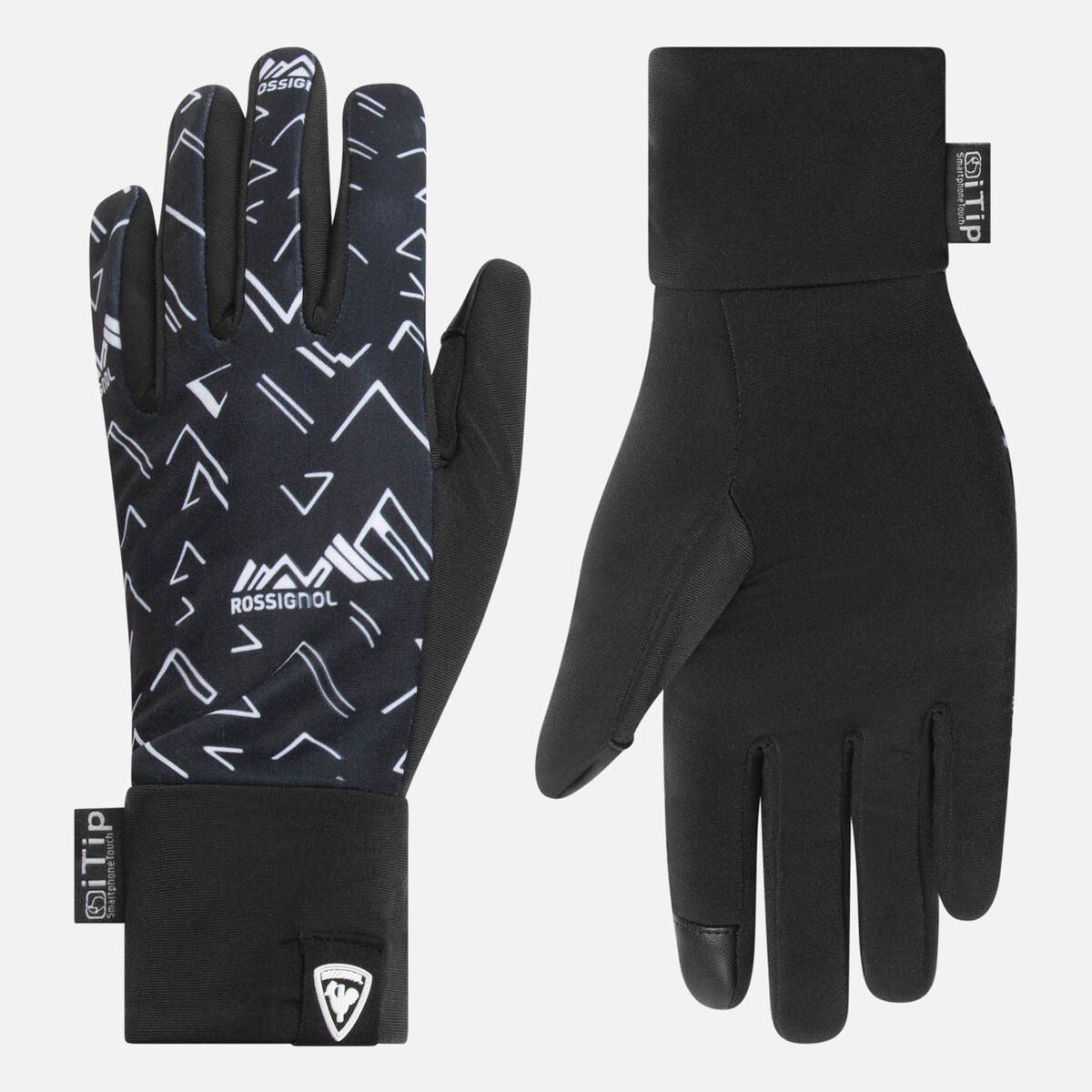 Rossignol Guantes interiores unisex con ribete en I 