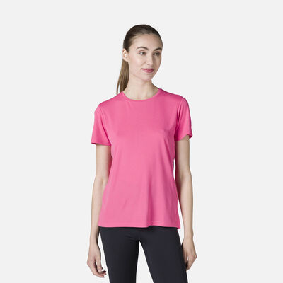 Rossignol T-shirt de randonnée Plain Femme pinkpurple