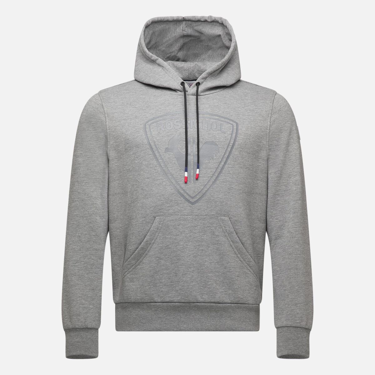 Rossignol Men's hooded logo cotton sweatshirt grey