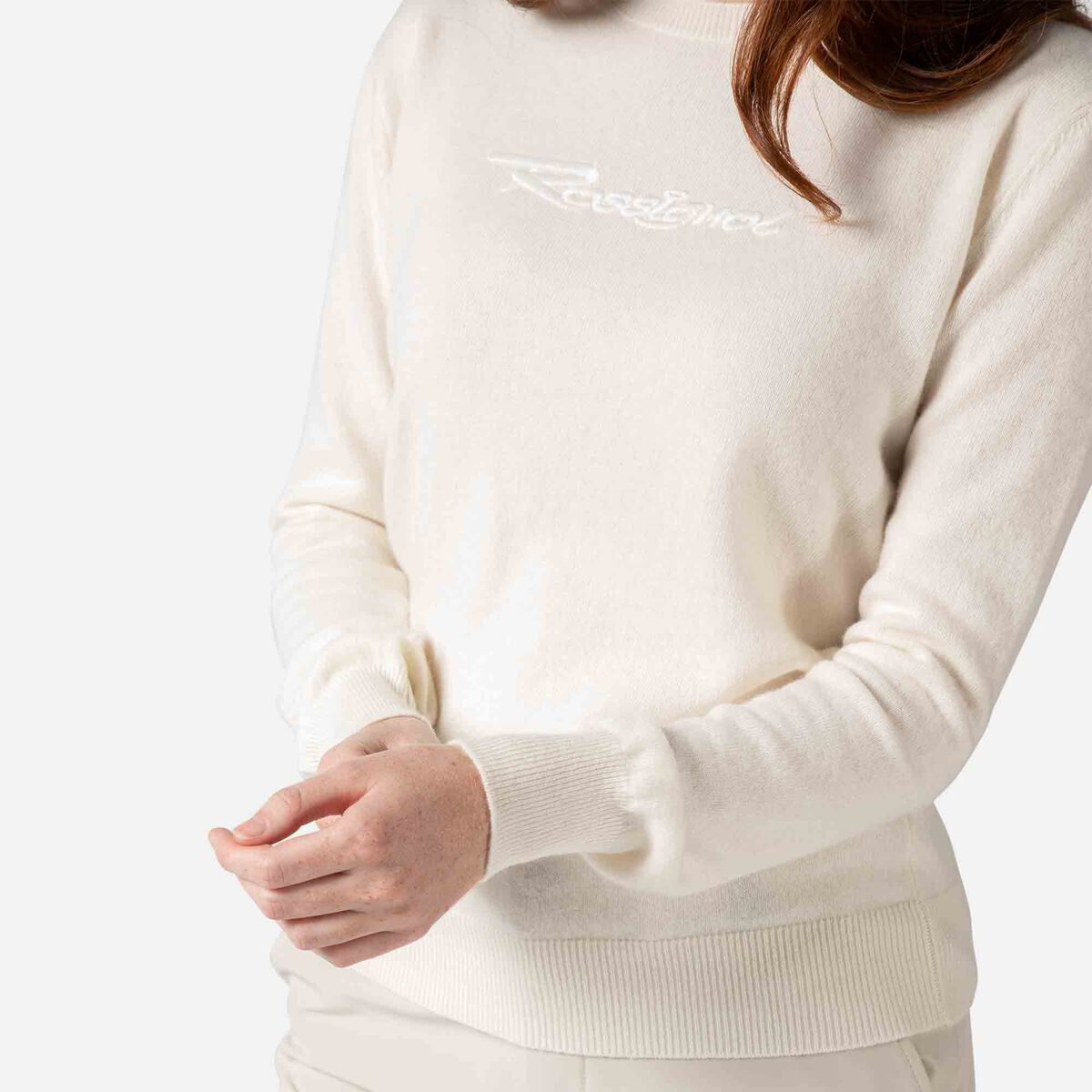 Rossignol Women's Signature Knit Sweater white