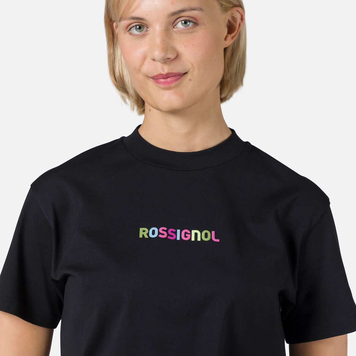 Rossignol Damen-T-Shirt mit Print black
