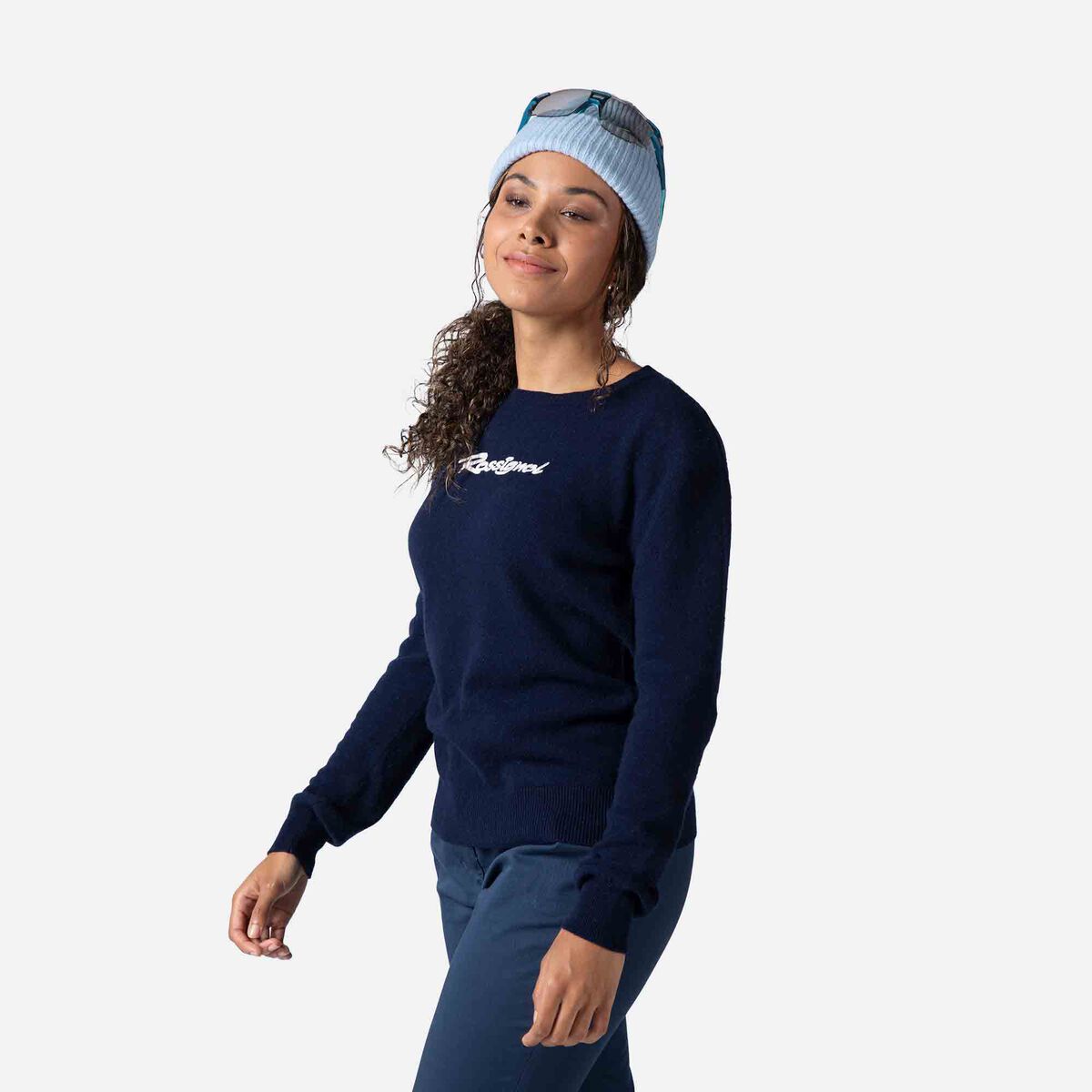 Rossignol Women's Signature Knit Sweater Blue