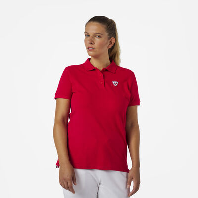 Rossignol Polo Logo Femme red