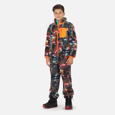 Rossignol Juniors' Fleece Jacket multicolor