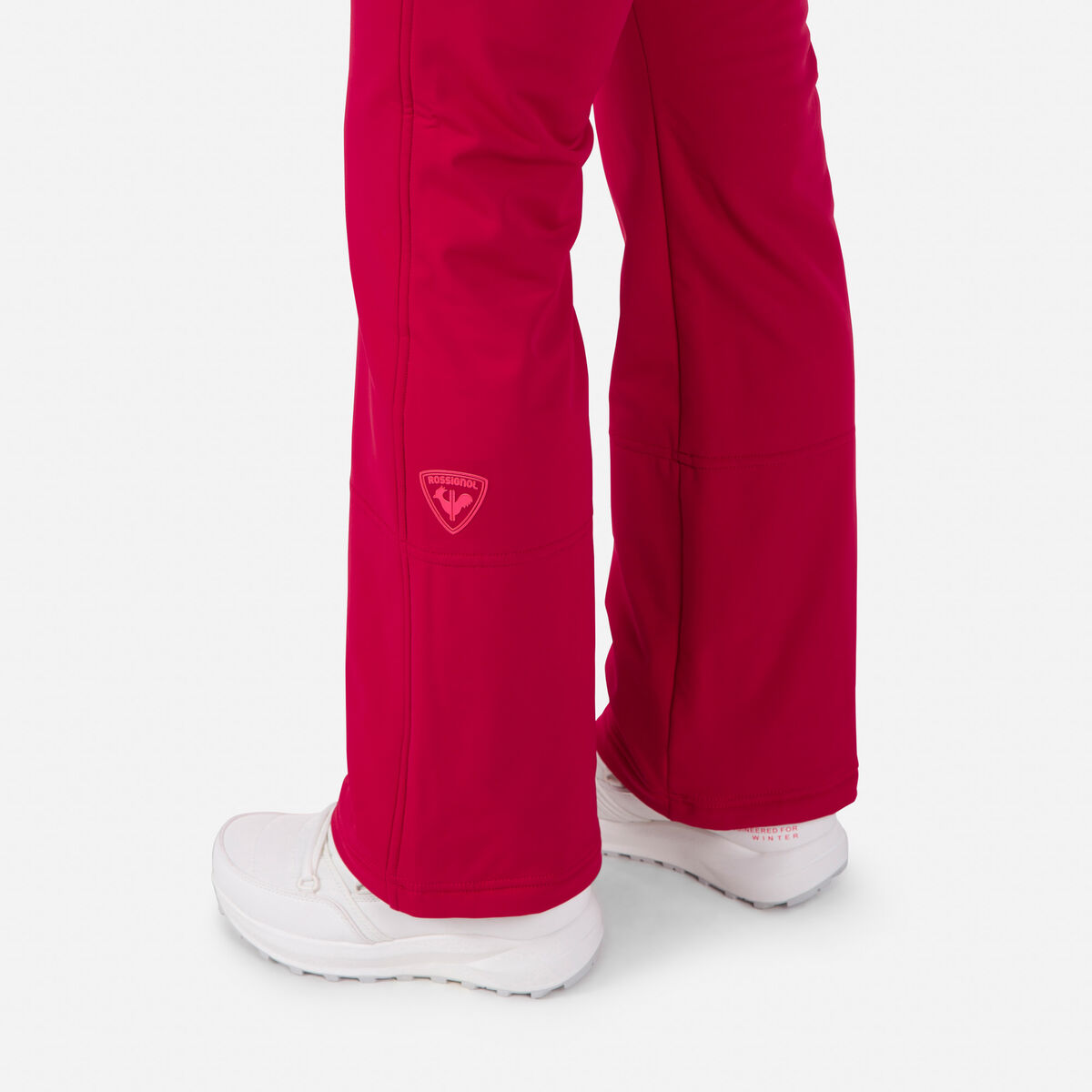 Rossignol Pantaloni da sci donna softshell red