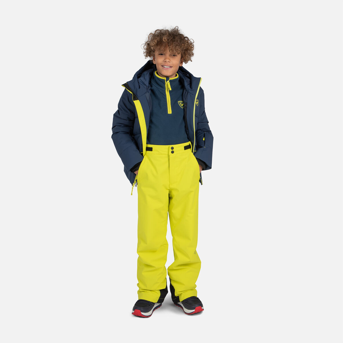 Rossignol Polaire à demi-zip enfant Strawpile Blue