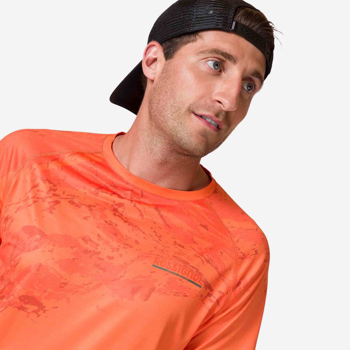 Rossignol Camiseta ligera para hombre orange